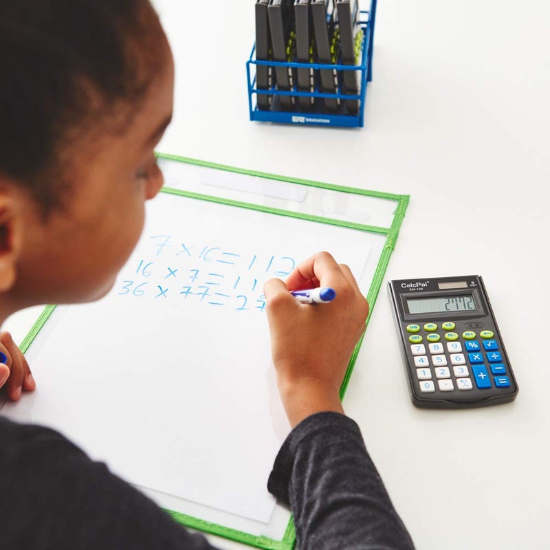 EAI Education CalcPal EAI-130 Basic Calculator - Set of 10 - Image 4